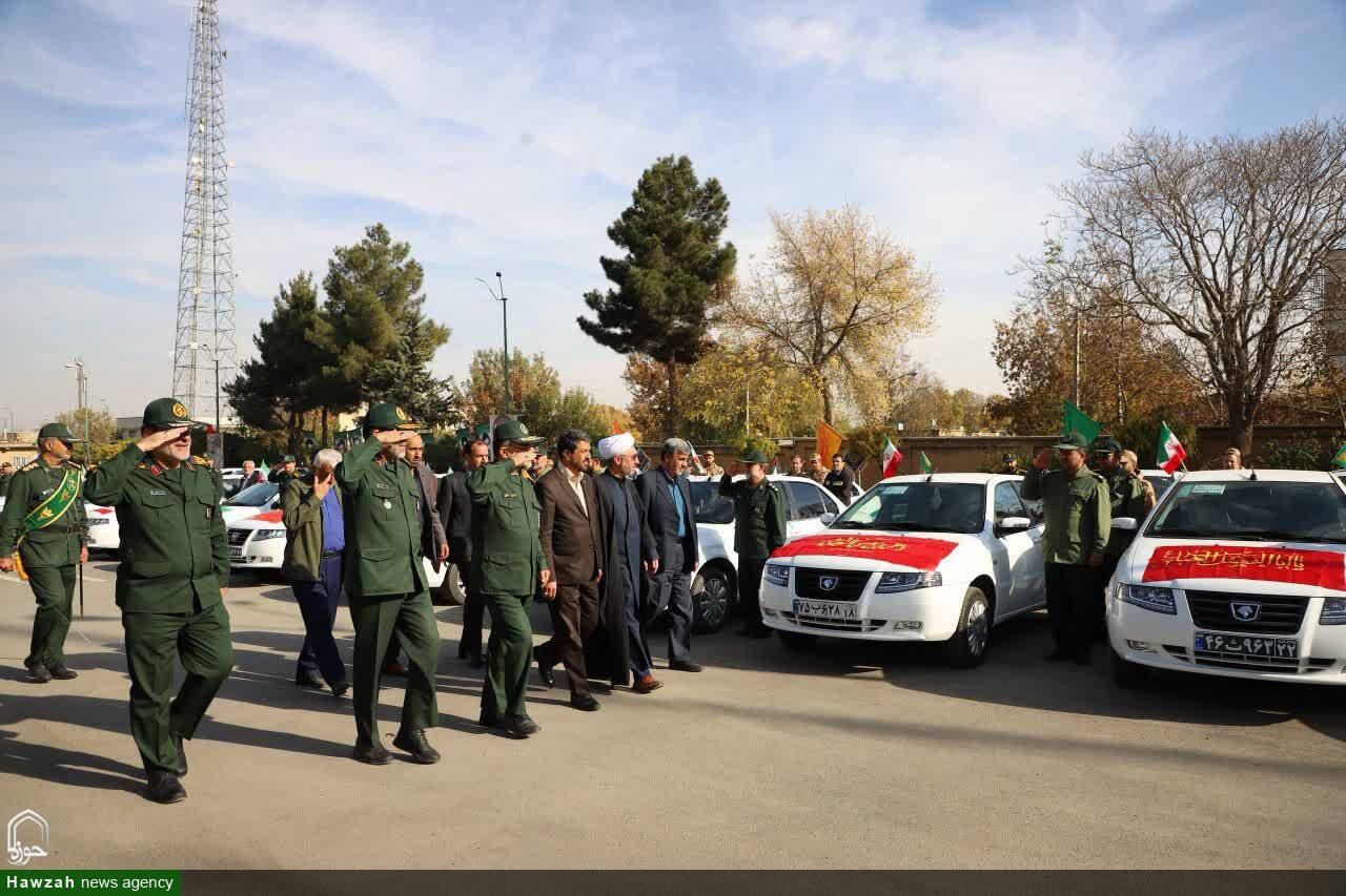 تصاویر / برگزاری رزمایش سرکشی به خانواده ۱۲۵۰ شهید بسیجی استان همدان