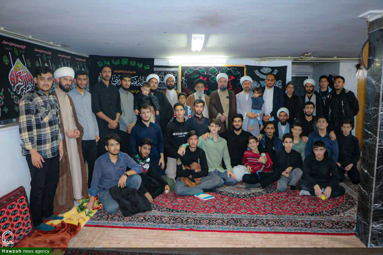 تصاویر/ مراسم عزاداری حضرت زهرا(س) در منزل مدیر حوزه علمیه استان همدان