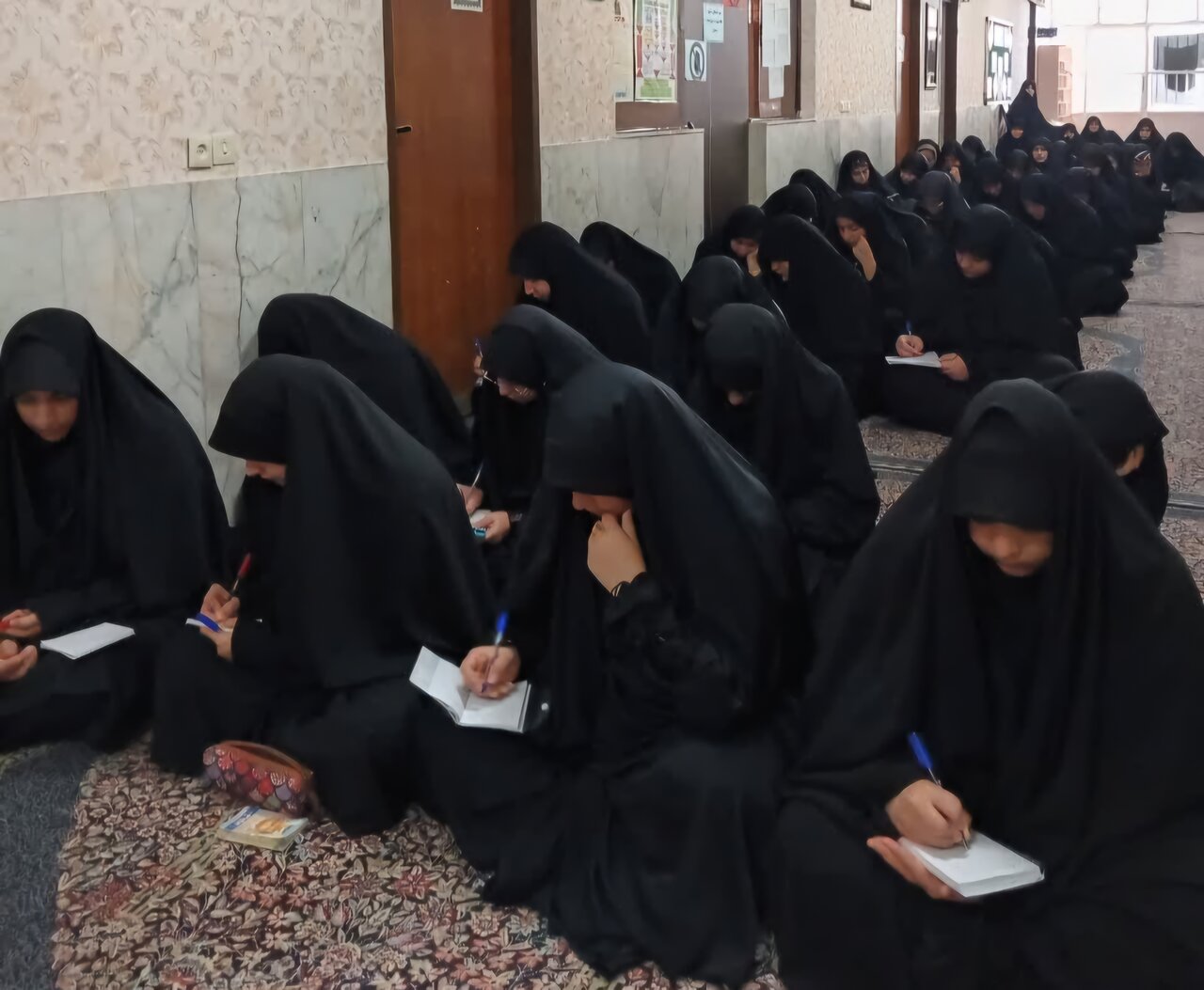 نشست اخلاقی مدرسه علمیه فاطمیه زرند