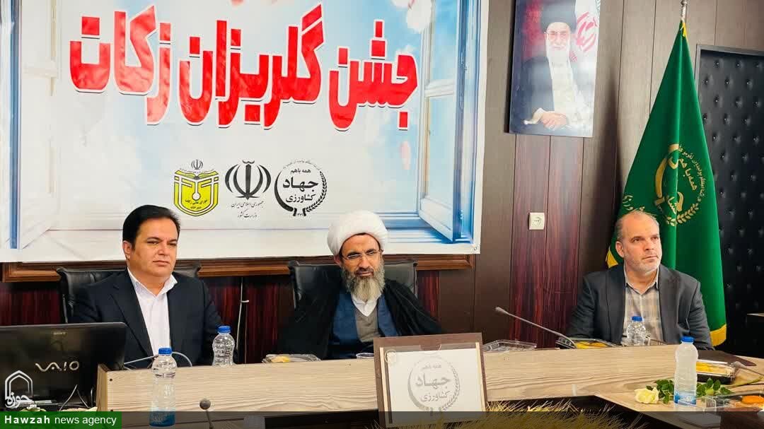 گلریزان زکات شهرستان نظرآباد به نیت ساخت مسکن برای نیازمندان برگزار شد