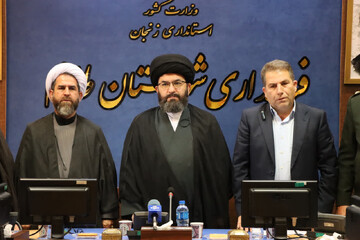 تصاویر/ حضور نماینده ولی فقیه در استان زنجان در جلسه شورای اداری شهرستان طارم