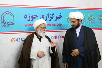 تصاویر/ بازدید آیت الله شب زنده دار از خبرگزاری حوزه