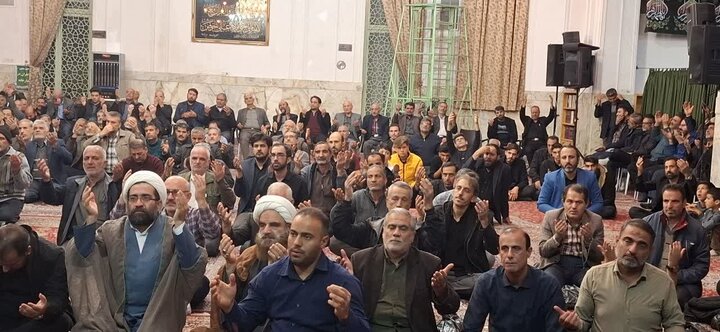 تصاویر/مراسم سوگواری بانوی بزرگ اسلام حضرت فاطمه زهرا (س)درآران وبیدگل