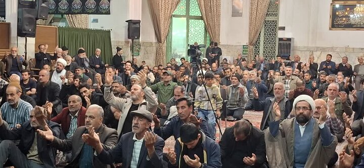 تصاویر/مراسم سوگواری بانوی بزرگ اسلام حضرت فاطمه زهرا (س)درآران وبیدگل