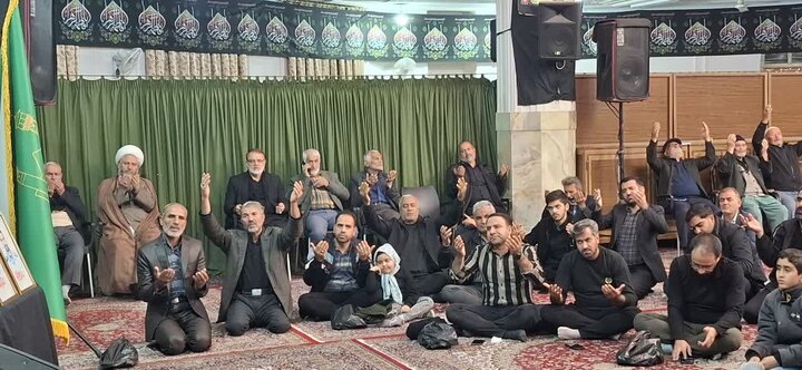 تصاویر/مراسم سوگواری بانوی بزرگ اسلام حضرت فاطمه زهرا (س)درآران وبیدگل