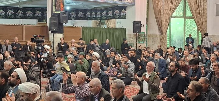 تصاویر/مراسم سوگواری بانوی بزرگ اسلام حضرت فاطمه زهرا (س)درآران وبیدگل