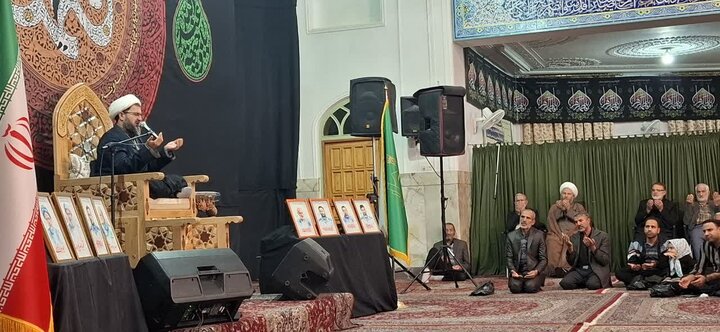 تصاویر/مراسم سوگواری بانوی بزرگ اسلام حضرت فاطمه زهرا (س)درآران وبیدگل