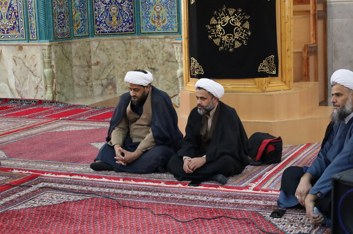 تصاویر/ دیدار مدیر حوزه علمیه سیستان و بلوچستان با طلاب مدرسه امام صادق(ع) چابهار