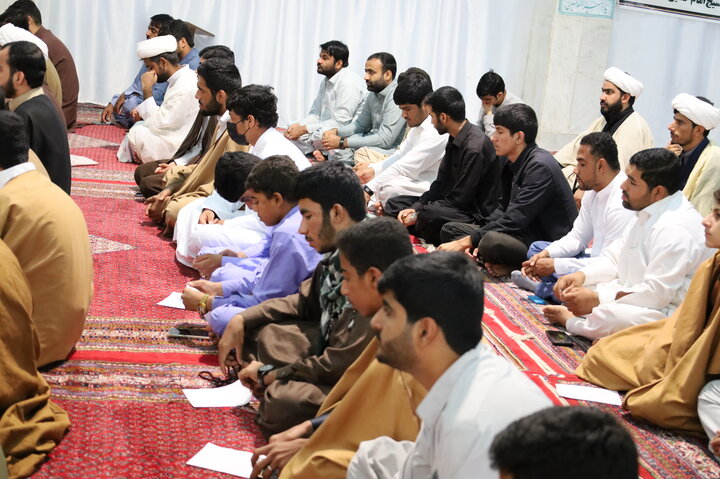 تصاویر/ دیدار مدیر حوزه علمیه سیستان و بلوچستان با طلاب مدرسه امام صادق(ع) چابهار