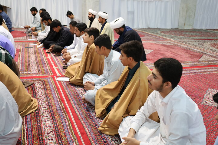 تصاویر/ دیدار مدیر حوزه علمیه سیستان و بلوچستان با طلاب مدرسه امام صادق(ع) چابهار