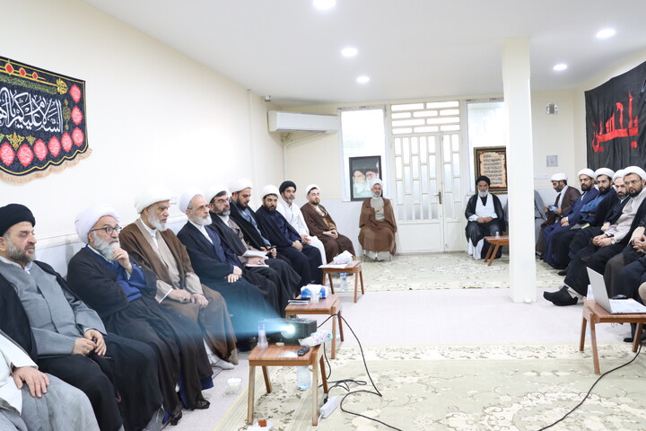 نشست بررسی مسائل فرهنگی خوزستان باحضور آیت الله اعرافی