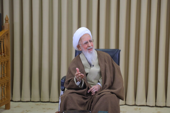 دیدار رییس دستگاه قضا با آیت الله العظمی جوادی آملی