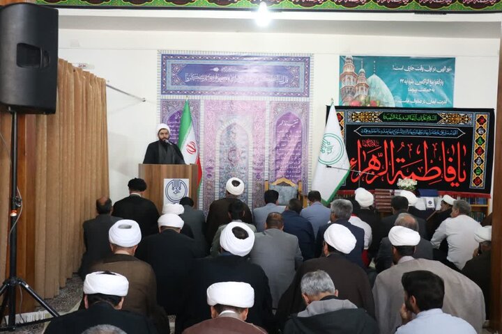 نماز وحدت دستگاه های اجرایی استان کرمان در اداره کل تبلیغات اسلامی کرمان-2