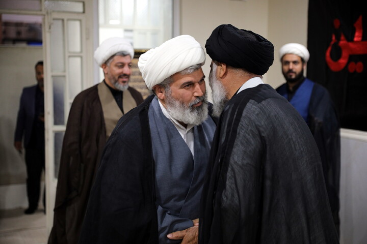 دیدار آیت الله اعرافی با نماینده ولی فقیه استان خوزستان