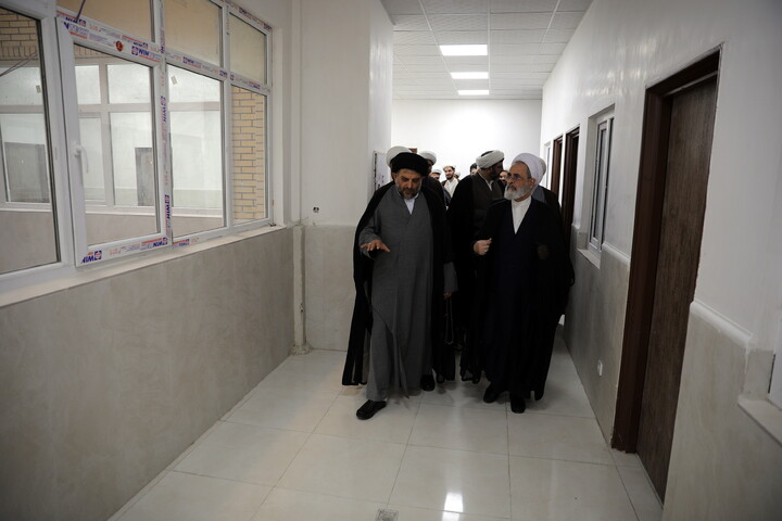 افتتاح ساختمان مدیریت حوزه علمیه خوزستان توسط آیت الله اعرافی