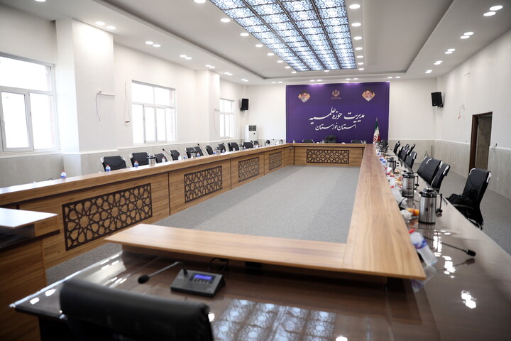 افتتاح ساختمان مدیریت حوزه علمیه خوزستان توسط آیت الله اعرافی