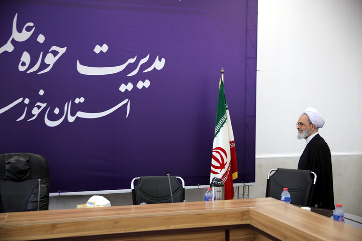 افتتاح ساختمان مدیریت حوزه علمیه خوزستان توسط آیت الله اعرافی