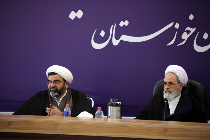 تصاویر/جلسه شورای معاونین حوزه علمیه خوزستان با حضور آیت الله اعرافی مدیریت حوزه علمیه کشور