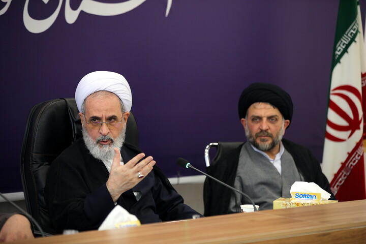 تصاویر/جلسه شورای معاونین حوزه علمیه خوزستان با حضور آیت الله اعرافی مدیریت حوزه علمیه کشور