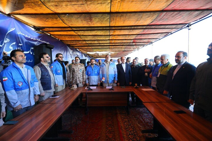 تصاویر /  برگزاری مانور زلزله و مخاطرات ترکیبی در همدان