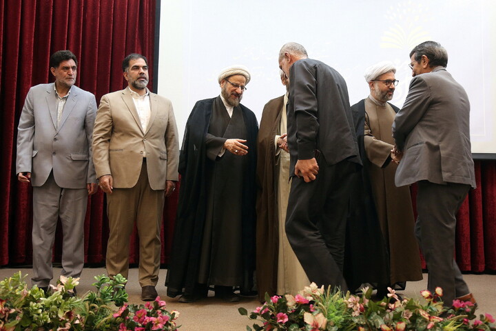 تصاویر/ آیین نکوداشت چهلمین سال تاسیس کتابخانه تخصصی دفتر تبلیغات اسلامی