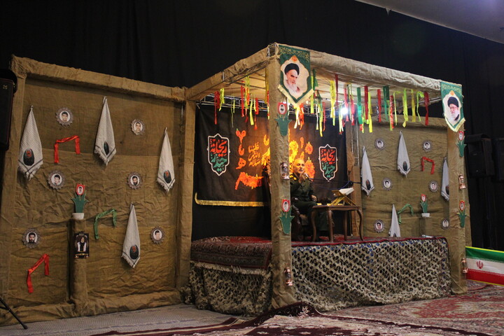 تصاویر/ نهمین یادواره شهدا محله دادبین شهر جوپار