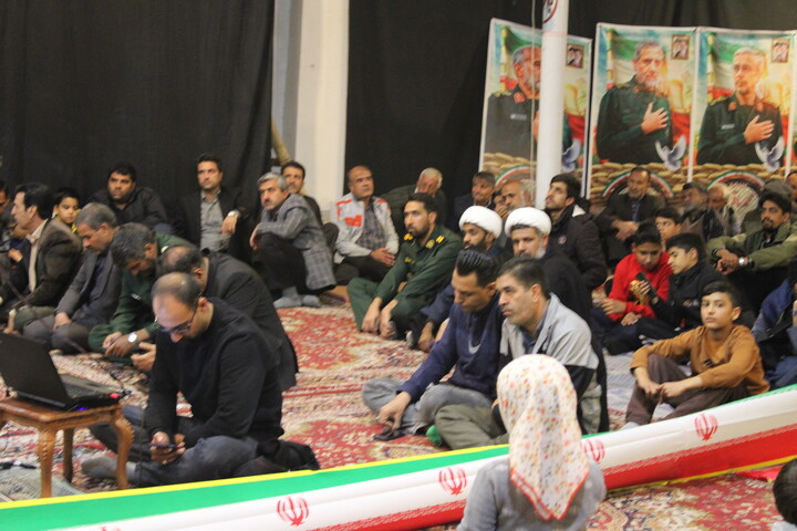 تصاویر/ نهمین یادواره شهدا محله دادبین شهر جوپار