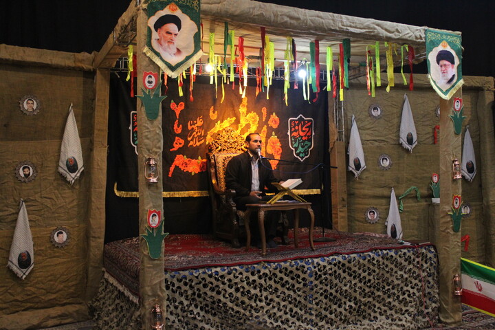 تصاویر/ نهمین یادواره شهدا محله دادبین شهر جوپار