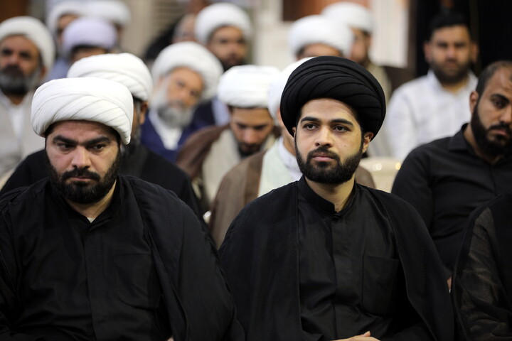 تصاویر/آیین بزرگداشت مفسر بزرگ و حکیم الهی علامه سیدمحمدحسین طباطبایی با سخنرانی آیت الله اعرافی در اهواز