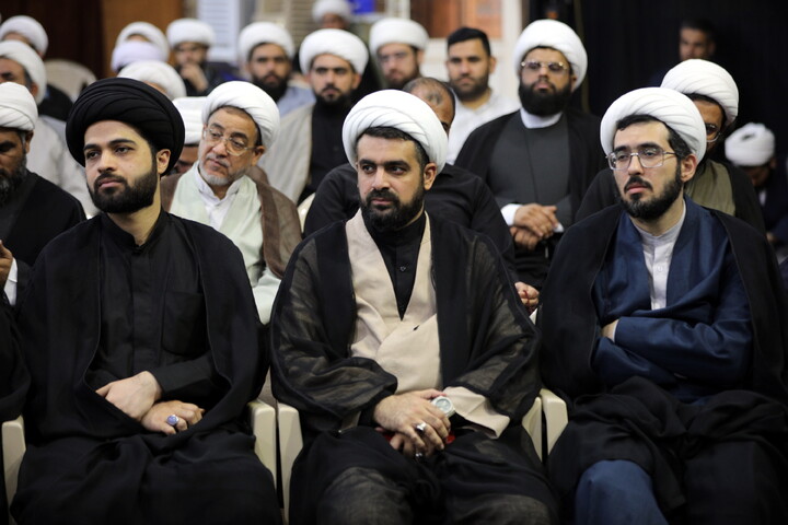 تصاویر/آیین بزرگداشت مفسر بزرگ و حکیم الهی علامه سیدمحمدحسین طباطبایی با سخنرانی آیت الله اعرافی در اهواز