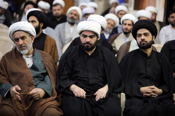 تصاویر/آیین بزرگداشت مفسر بزرگ و حکیم الهی علامه سیدمحمدحسین طباطبایی با سخنرانی آیت الله اعرافی در اهواز