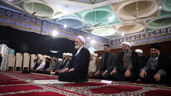 تصاویر/آیین بزرگداشت مفسر بزرگ و حکیم الهی علامه سیدمحمدحسین طباطبایی با سخنرانی آیت الله اعرافی در اهواز