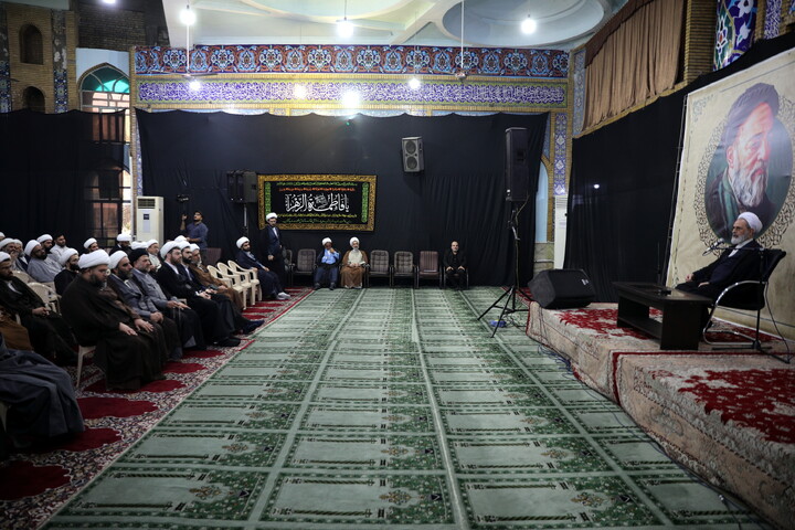 تصاویر/آیین بزرگداشت مفسر بزرگ و حکیم الهی علامه سیدمحمدحسین طباطبایی با سخنرانی آیت الله اعرافی در اهواز