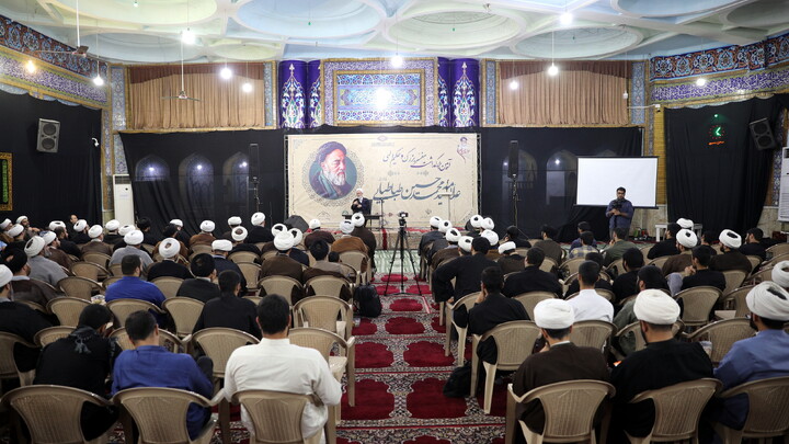 تصاویر/آیین بزرگداشت مفسر بزرگ و حکیم الهی علامه سیدمحمدحسین طباطبایی با سخنرانی آیت الله اعرافی در اهواز