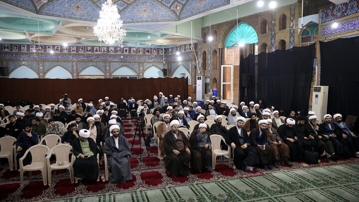 تصاویر/آیین بزرگداشت مفسر بزرگ و حکیم الهی علامه سیدمحمدحسین طباطبایی با سخنرانی آیت الله اعرافی در اهواز