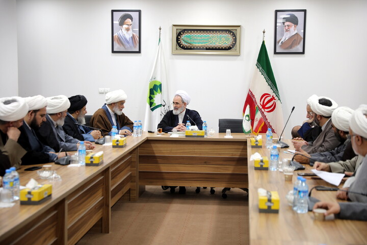 تصاویر/جلسه شورای استان خوزستان با حضور آیت الله اعرافی