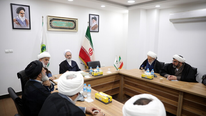 تصاویر/جلسه شورای استان خوزستان با حضور آیت الله اعرافی