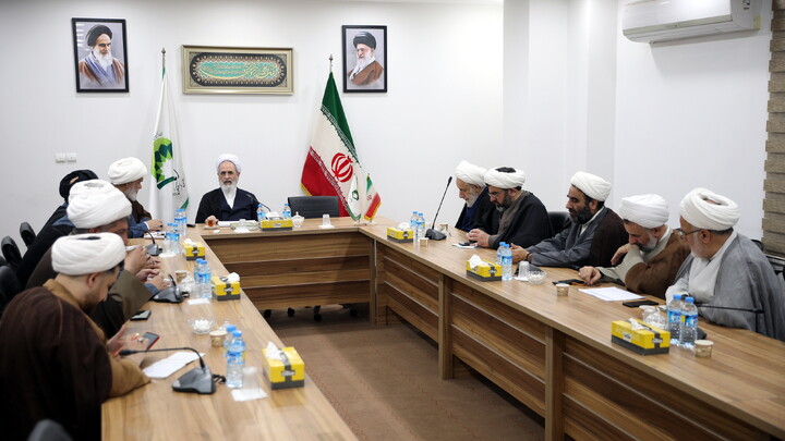 تصاویر/جلسه شورای استان خوزستان با حضور آیت الله اعرافی