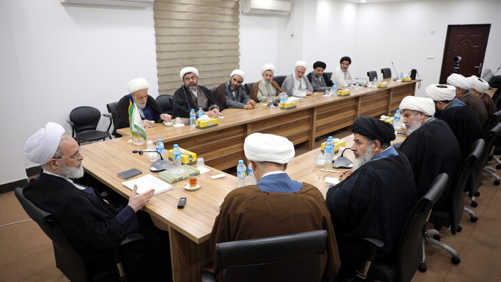 تصاویر/جلسه شورای استان خوزستان با حضور آیت الله اعرافی