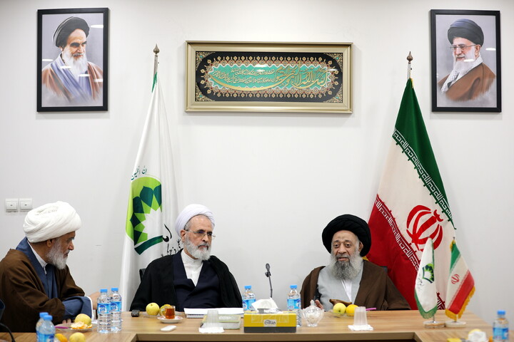 تصاویر/جلسه شورای استان خوزستان با حضور آیت الله اعرافی