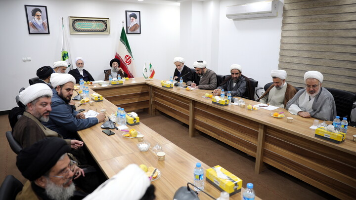 تصاویر/جلسه شورای استان خوزستان با حضور آیت الله اعرافی