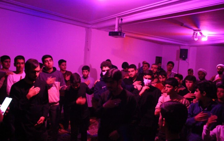 تصاویر/ هیئت هفتگی مدرسه علمیه صاحب الزمان(عج) مرند