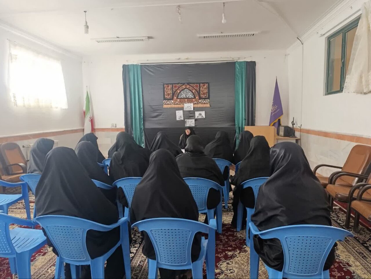 نشست  فرهنگی پژوهشی مدرسه‌علمیه‌ فاطمه‌الزهرا‌ کشکوئیه