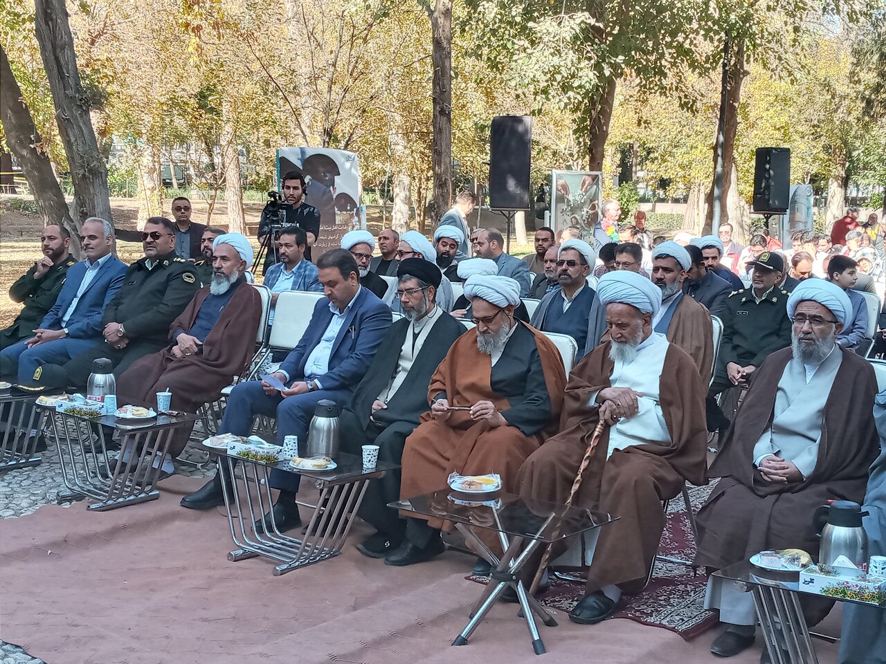 مراسم پایانی کنگره ملی امام زادگان در نیشابور