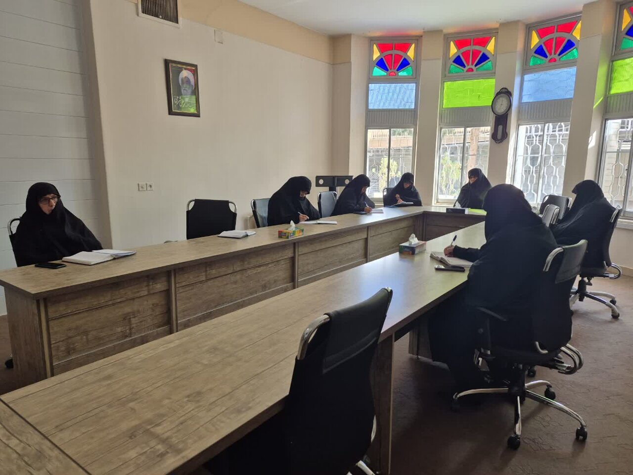 جلسه اخلاق در مرکز مدیریت حوزه علمیه خواهران استان‌کرمان