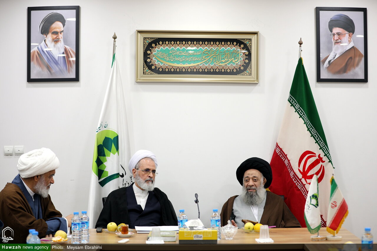 تصاویر/ جلسه شورای مدیریت حوزه علمیه استان خوزستان با حضور آیت الله اعرافی