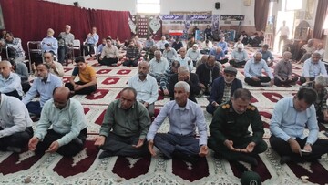 تصاویر/ آیین عبادی سیاسی نمازجمعه امروز شهر سعدآباد