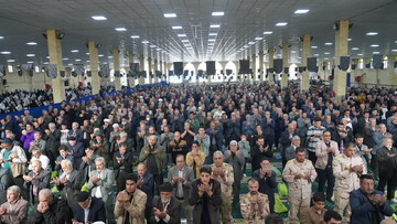 تصاویر/ اقامه نماز جمعه شهرستان خوی