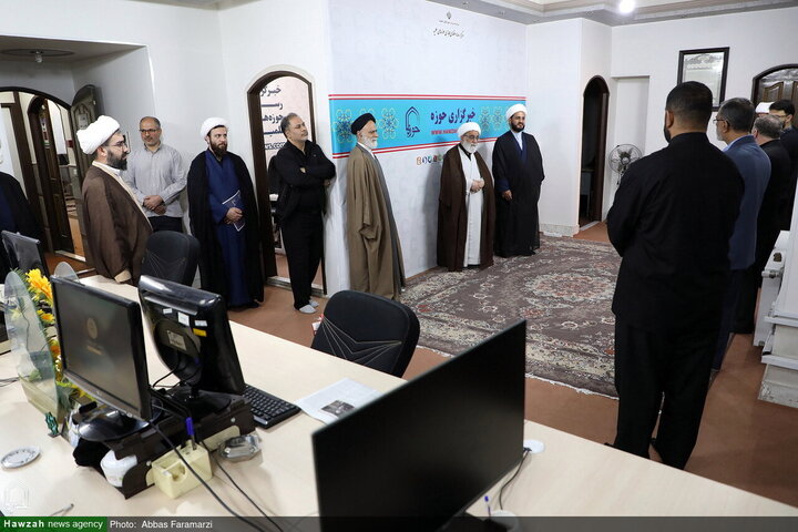 آية الله شَب‌زِنده‌دار يزور "وكالة أنباء الحوزة"