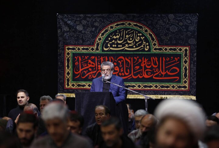 حوزه/ مراسم سوگواری شهادت حضرت فاطمه(س) در حسینیه آیت الله حقشناس